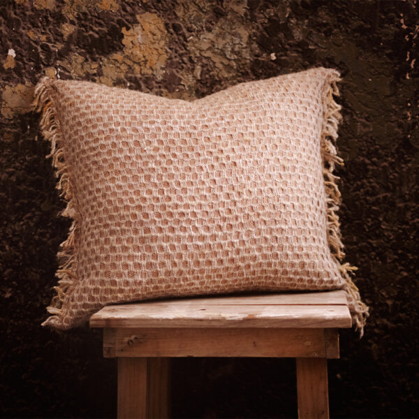 Oudebosch Honeycomb Cushion Rust